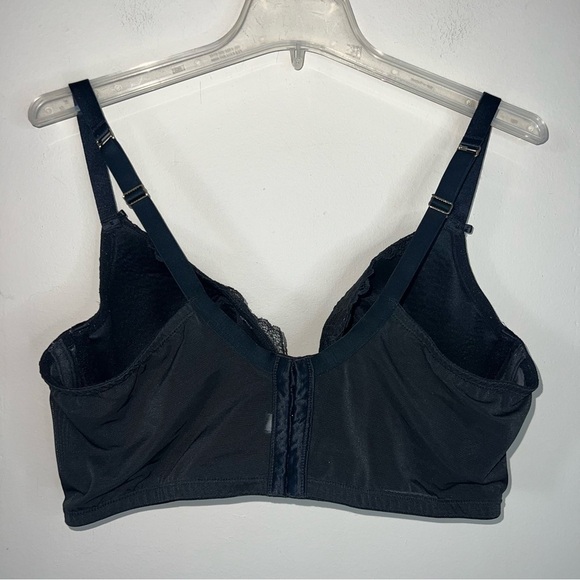 Cacique Extra Soft Lightly Lined Full Coverage Bra Black Size 42D - Picture 6 of 7